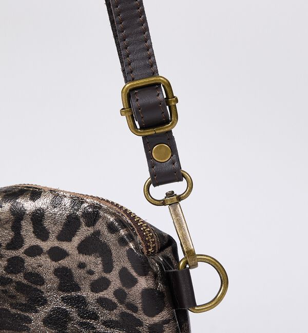 collex「【WEB限定】【AULENTTI/オウレンティ】ポーチ付きトートバッグ　ヒョウ柄」|トートバッグ|