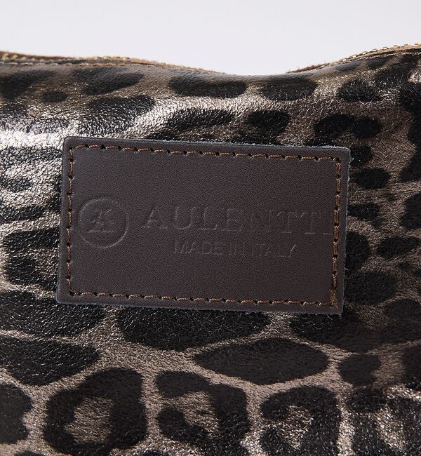 collex「【WEB限定】【AULENTTI/オウレンティ】ポーチ付きトートバッグ　ヒョウ柄」|トートバッグ|