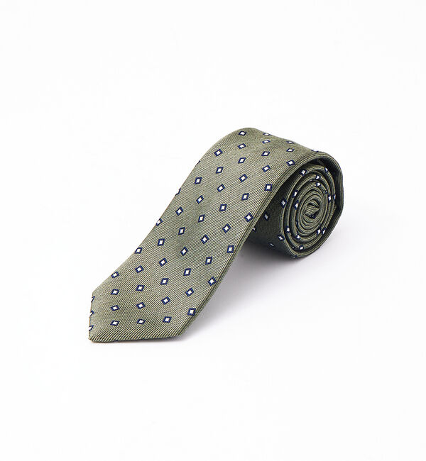 ABAHOUSE「【定番】シルク 小紋柄 ネクタイ」|ネクタイ・蝶ネクタイ|