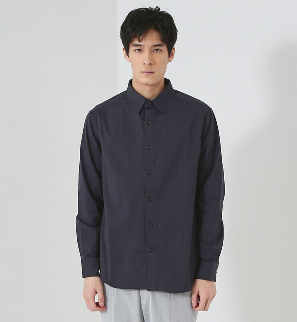 ABAHOUSE「ストレッチ コットン レギュラーカラー シャツ」|シャツ・ブラウス|