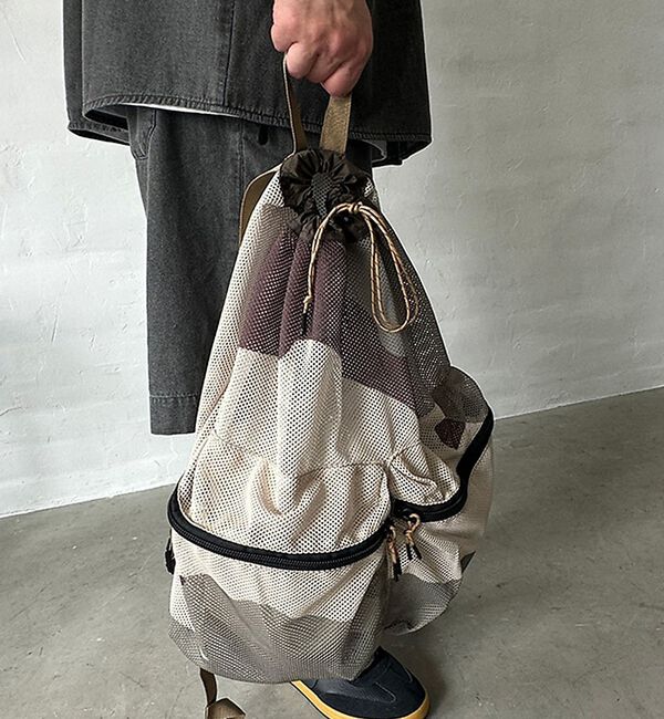 ABAHOUSE「【WEEKEND(ER)/ウィークエンダー】WKD　MESH　DW PACK/ウ」|リュック|