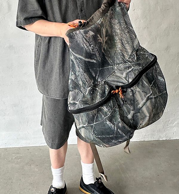 ABAHOUSE「【WEEKEND(ER)/ウィークエンダー】WKD　MESH　DW PACK/ウ」|リュック|