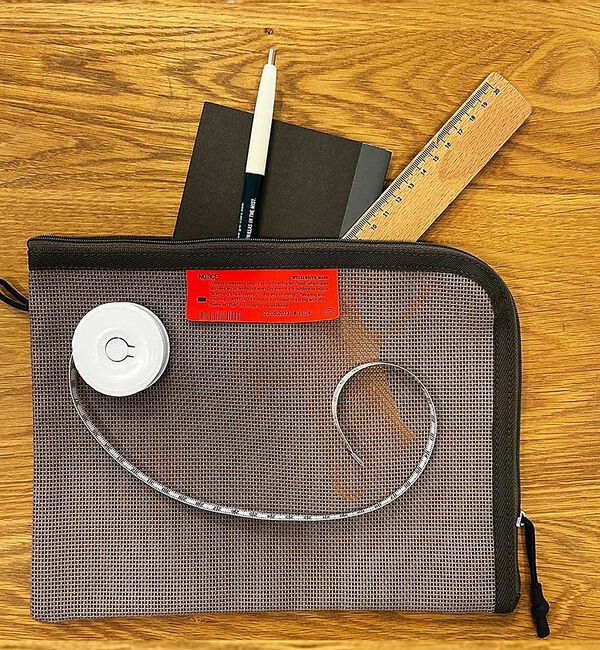 ABAHOUSE「【WEEKEND(ER)/ウィークエンダー】PVC　MESH FLATCASE/」|ポーチ|