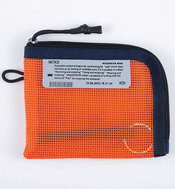 ABAHOUSE「【WEEKEND(ER)/ウィークエンダー】ＰＶＣ MESH MULTICASE」|ポーチ|