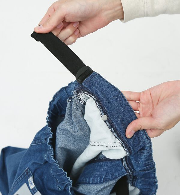 ABAHOUSE「【LEE/リー】 リラックスワイドパンツ FLeeasy/フリージー LM580」|デニム|