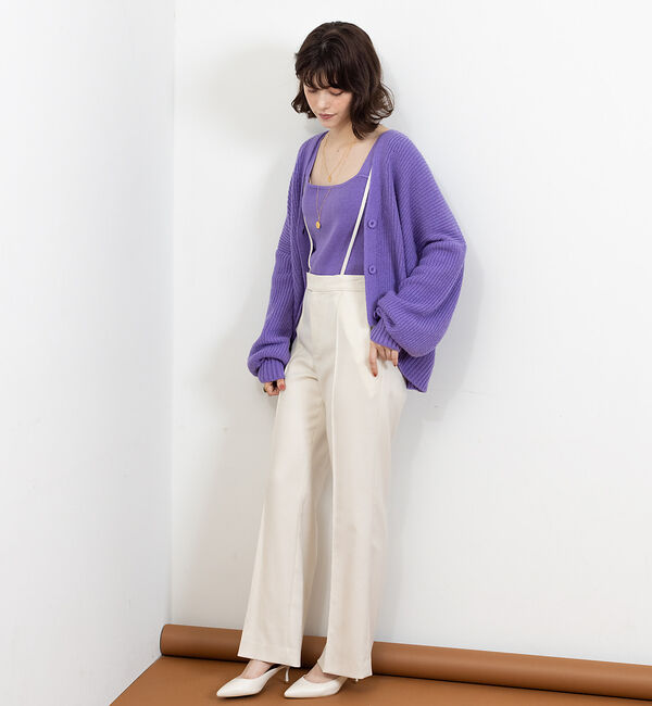 Rouge vif「W混アンサンブルニット」|ニット・セーター|