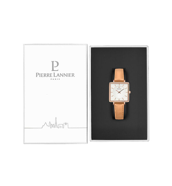 Rouge vif「【PIERRE　LANNIOER】Lecareレザーベルト P007H・P008」|腕時計|