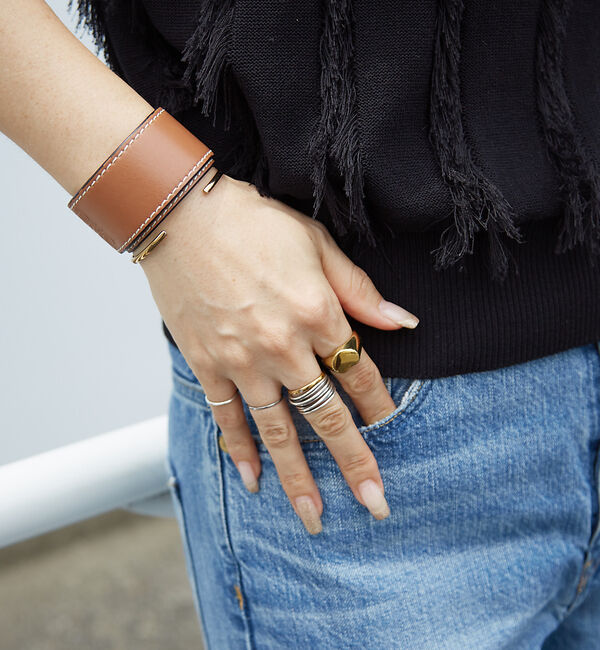 Rouge vif「【sauvage peau】チャンキーリング / ハートリング / ボリュームリ」|リング|