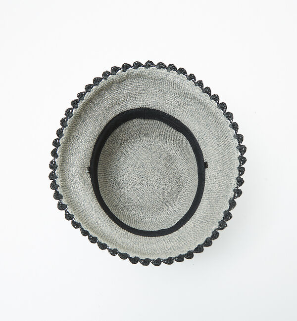 Rouge vif「【Ruben/ルーベン】ウェーブカギアミハット【WEB限定】」|その他|