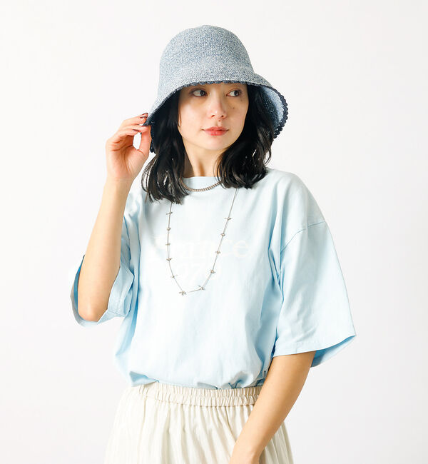 Rouge vif「【Ruben/ルーベン】ウェーブカギアミハット【WEB限定】」|その他|