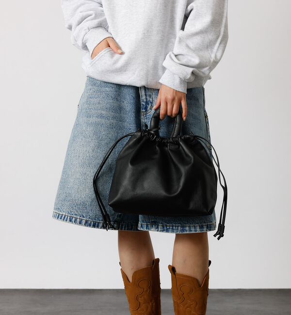 Rouge vif「【ARUTEMIKA/アルテミカ】中綿ハンドル巾着/巾着/バッグ【WEB限定】【」|トートバッグ|