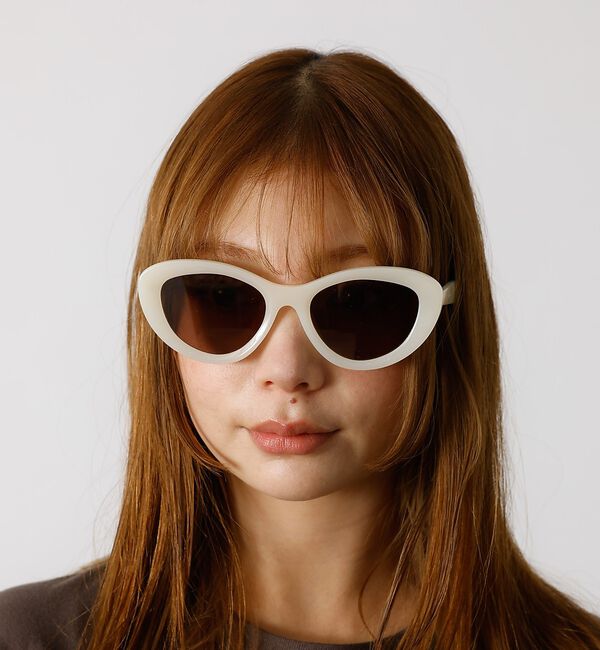 Rouge vif「【NOPUBLIC/ノーパブリック】キャッツアイサングラス/02:03/サングラ」|メガネ|