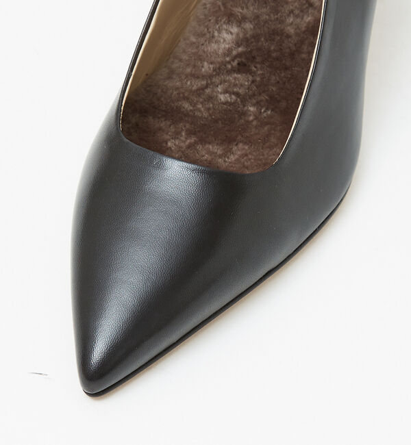 AU BANNISTER「●FABIO RUSCONI スリングバックファーミュール」|パンプス|