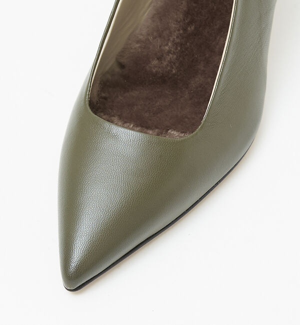 AU BANNISTER「●FABIO RUSCONI スリングバックファーミュール」|パンプス|