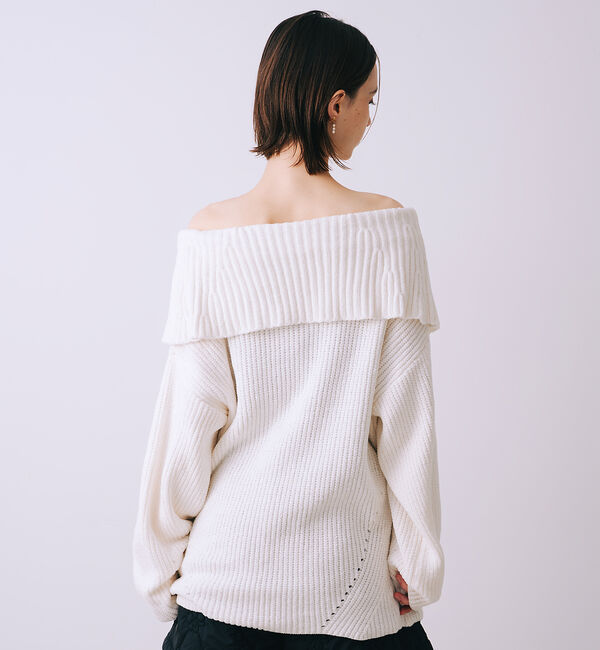 SELFIST「2wayショルダー マシュマロニット」|ニット・セーター|