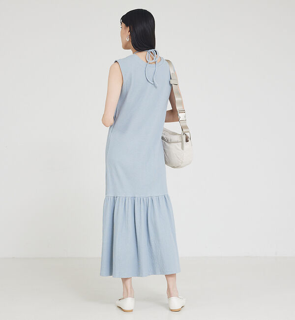 abahouse mavie「【大人のいちまんワンピ】カットリブレイヤード風ワンピ」|ワンピース|