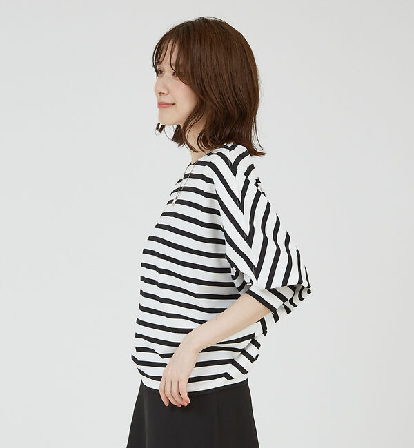 abahouse mavie「ライトダンボールドルマンプルオーバー」|スウェット・ジャージ|