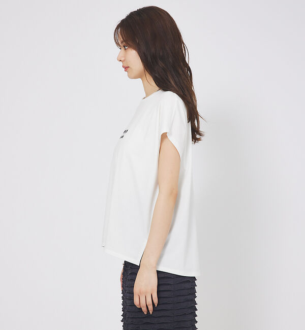 abahouse mavie「刺繍ロゴTシャツ」|Tシャツ・カットソー|