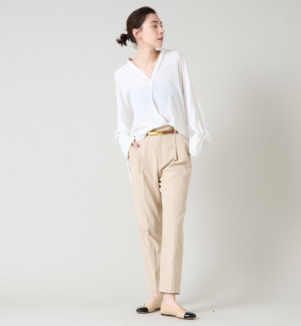 Liesse「ギャザーシャツ」|シャツ・ブラウス|