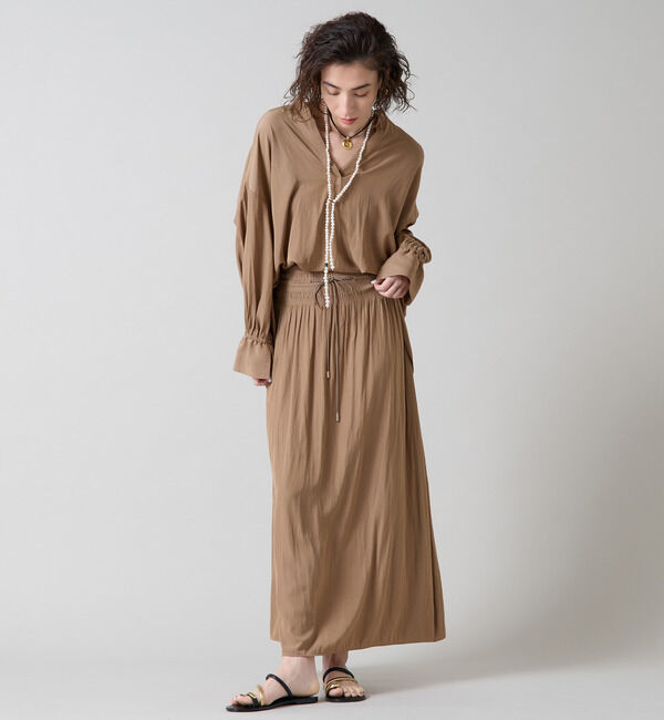 Liesse「ギャザーシャツ」|シャツ・ブラウス|