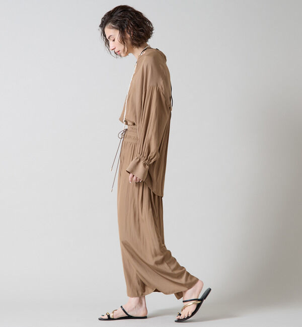 Liesse「ギャザーシャツ」|シャツ・ブラウス|