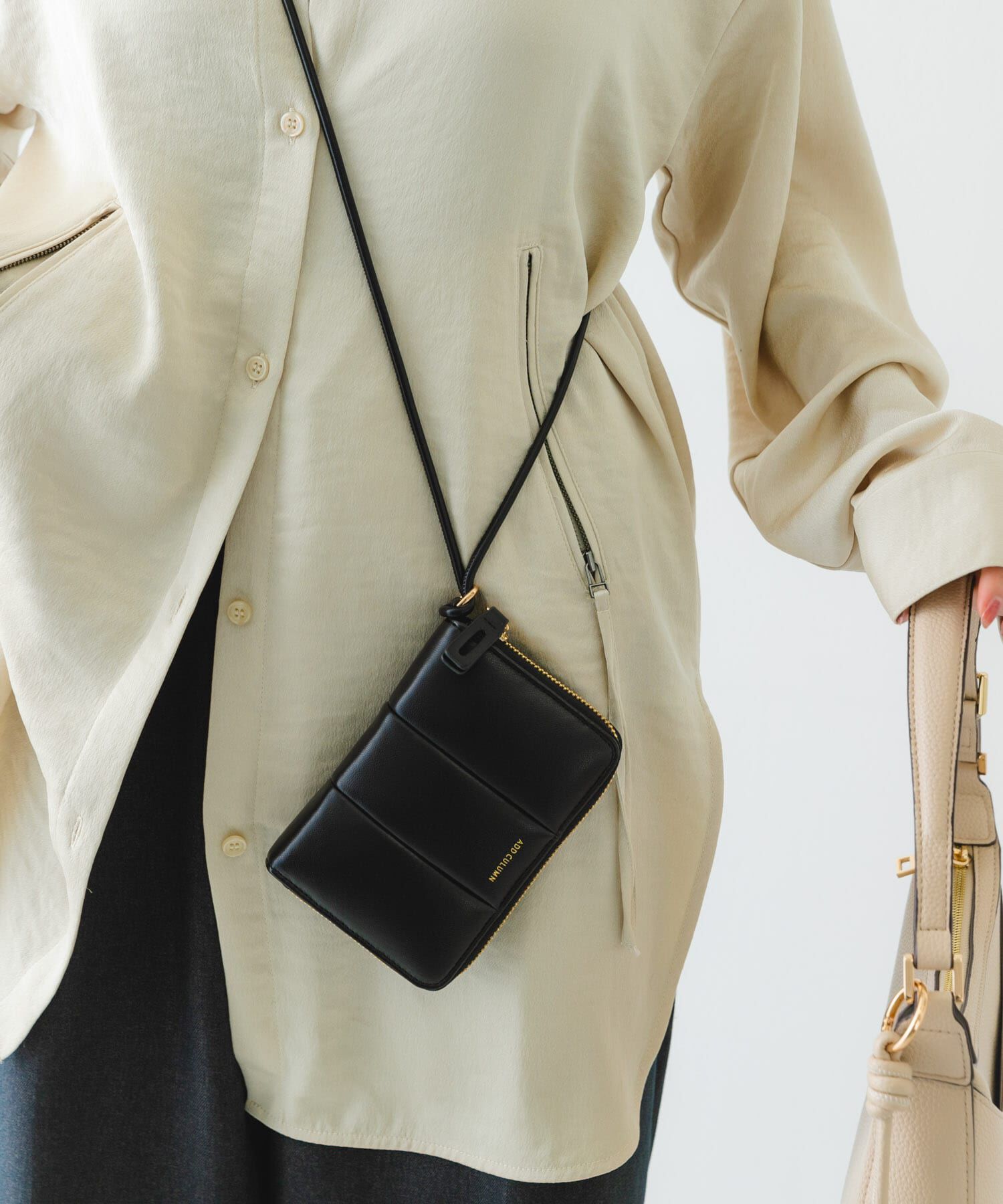 RODE SKO「ADD CULUMN　PUFF THREE MULTI WALLET」|財布|