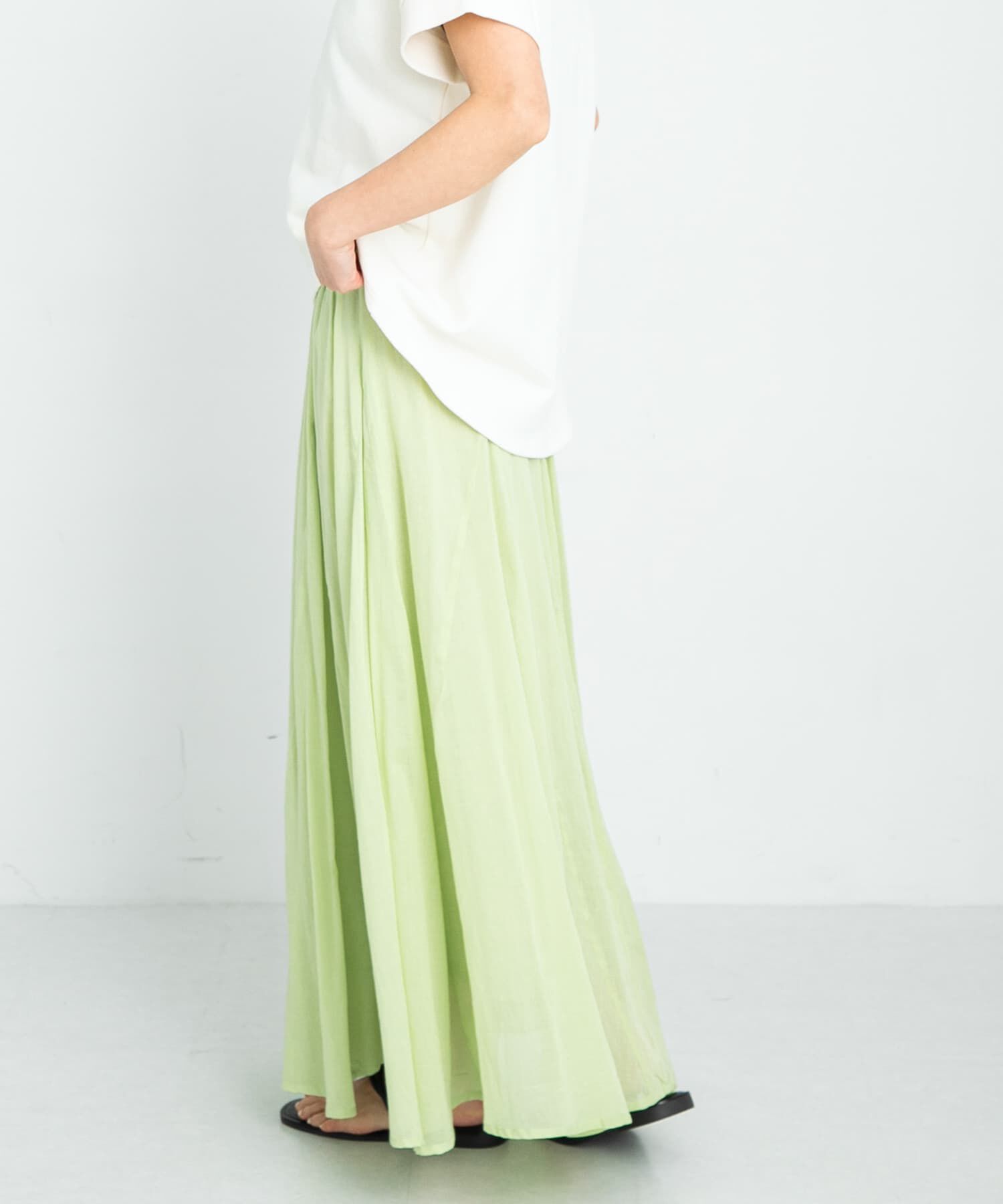 Sonny Label 「エアリーコットンボイルフレアスカート」|スカート|