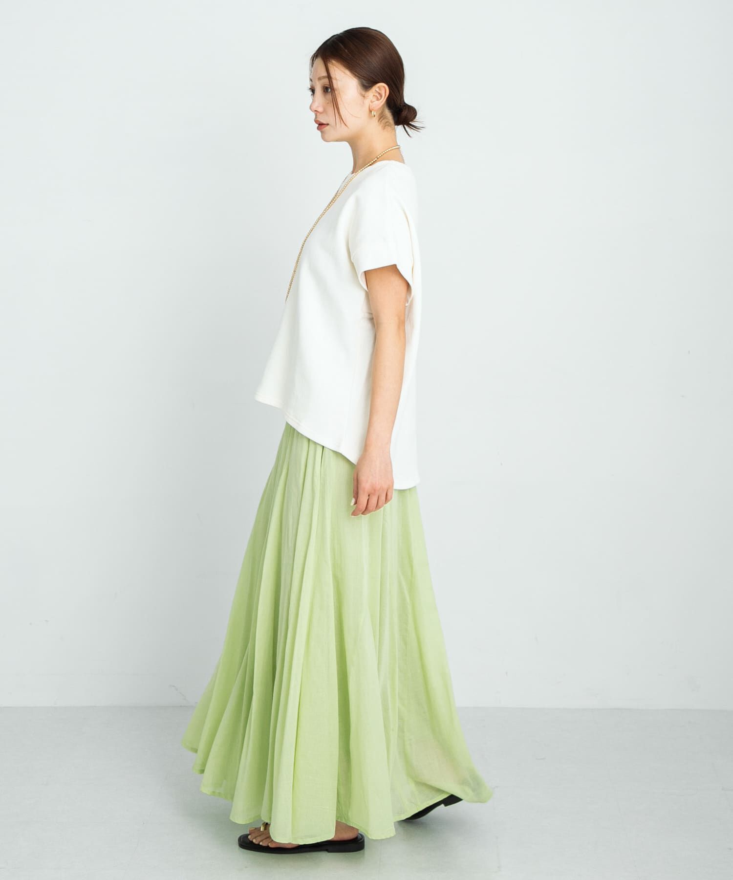 Sonny Label 「エアリーコットンボイルフレアスカート」|スカート|