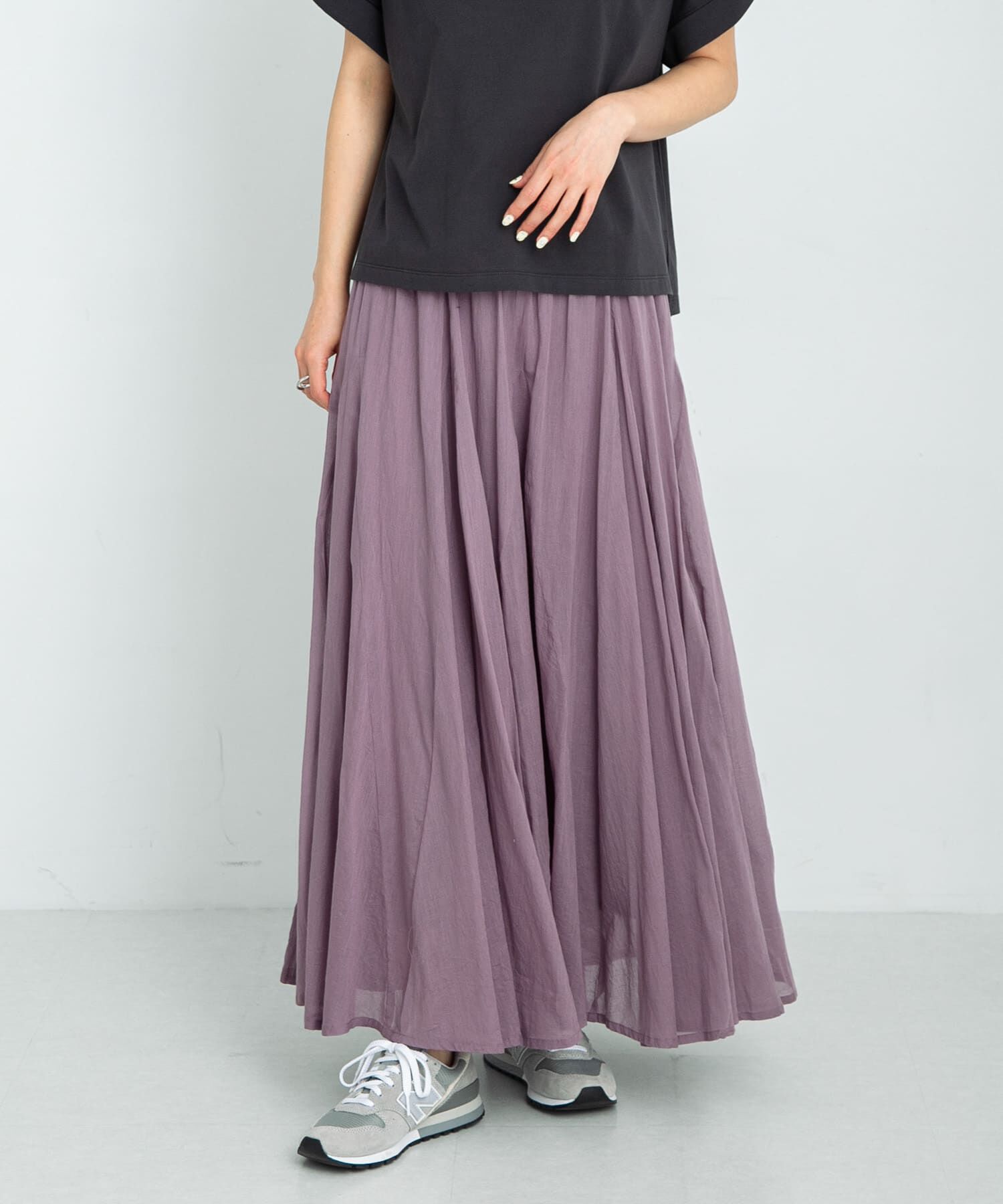 Sonny Label 「エアリーコットンボイルフレアスカート」|スカート|