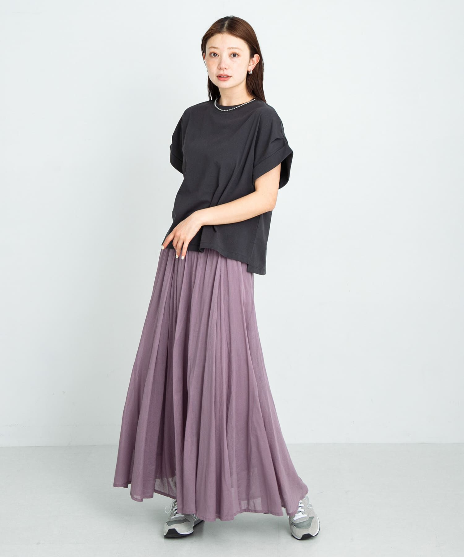 Sonny Label 「エアリーコットンボイルフレアスカート」|スカート|