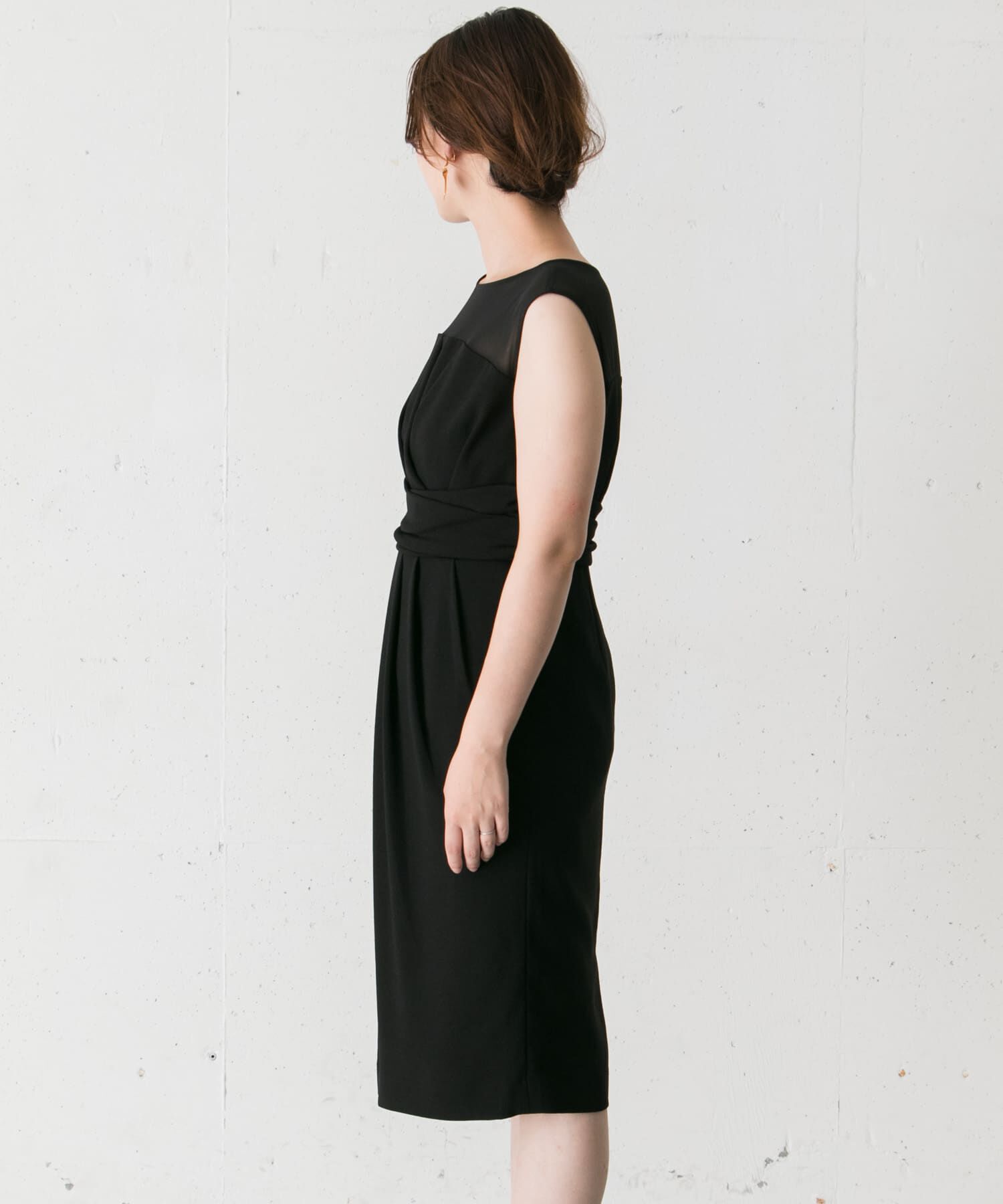 URBAN RESEARCH ROSSO「ラップシアーヨークドレス&there4;」|ワンピース|