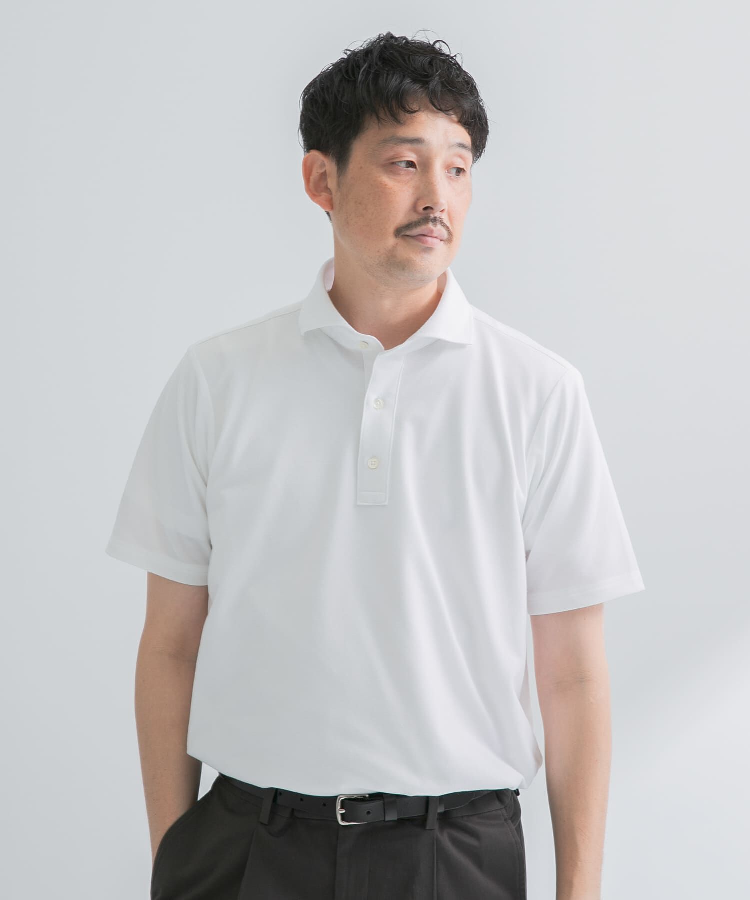 URBAN RESEARCH DOORS「『ｲｰｼﾞｰｹｱ/吸水速乾』LIFE STYLE TAILOR ｱﾙﾃｨﾏｾﾐﾜｲﾄﾞ半袖ﾌ」|シャツ・ブラウス|