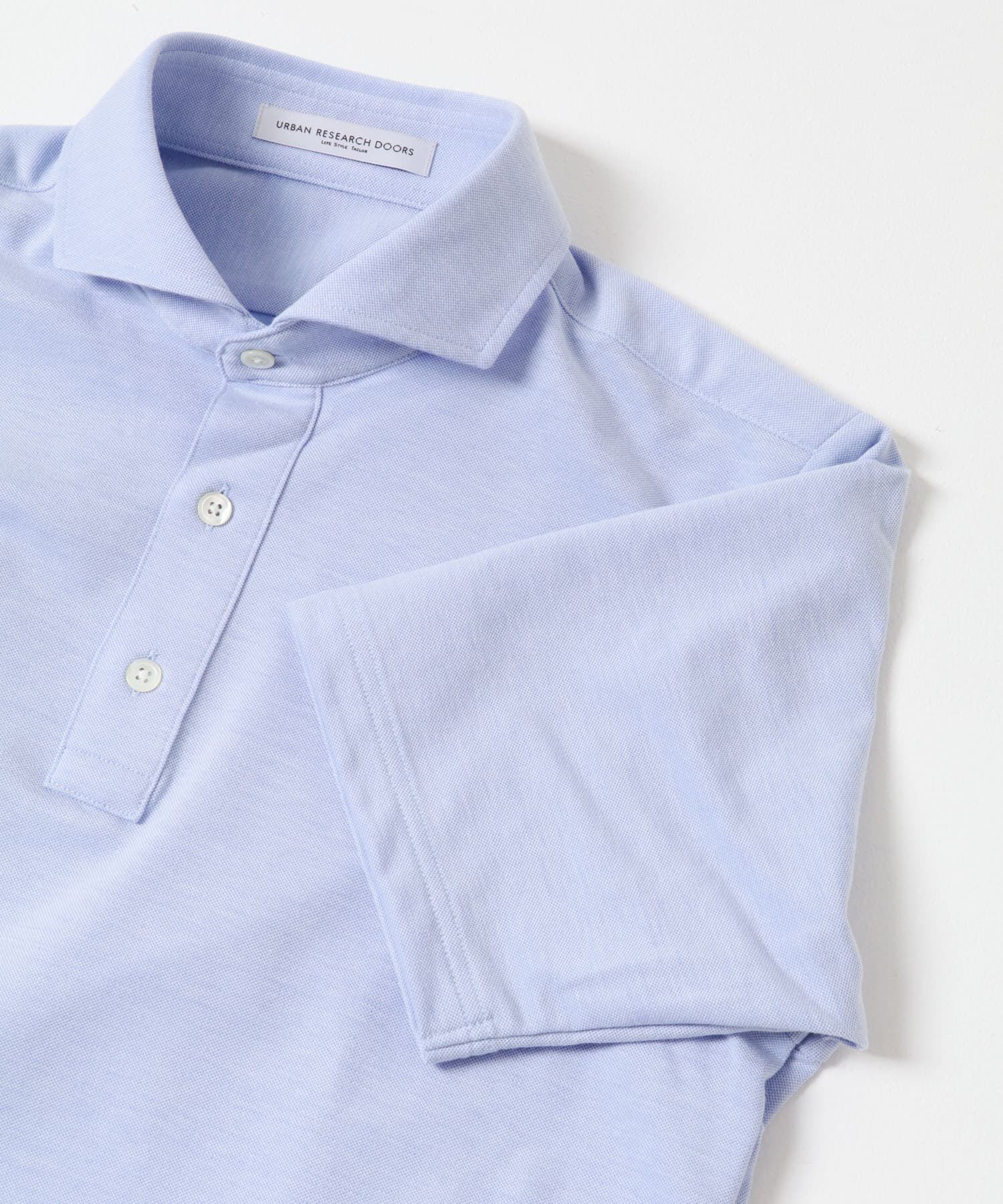 URBAN RESEARCH DOORS「『ｲｰｼﾞｰｹｱ/吸水速乾』LIFE STYLE TAILOR ｱﾙﾃｨﾏｾﾐﾜｲﾄﾞ半袖ﾌ」|シャツ・ブラウス|