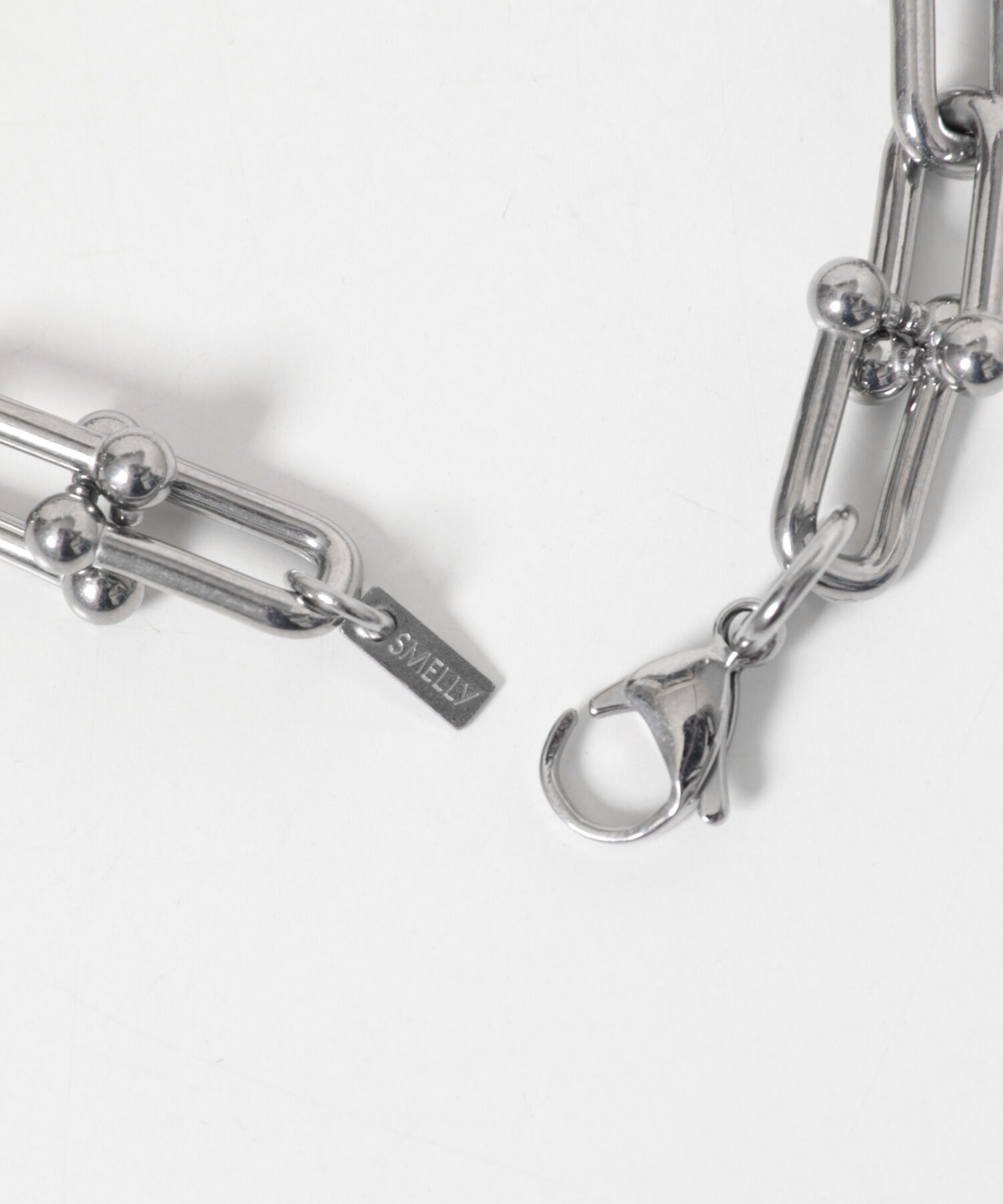 SMELLY「ステンレスリンクチェーンブレスレット」|ブレスレット・バングル|