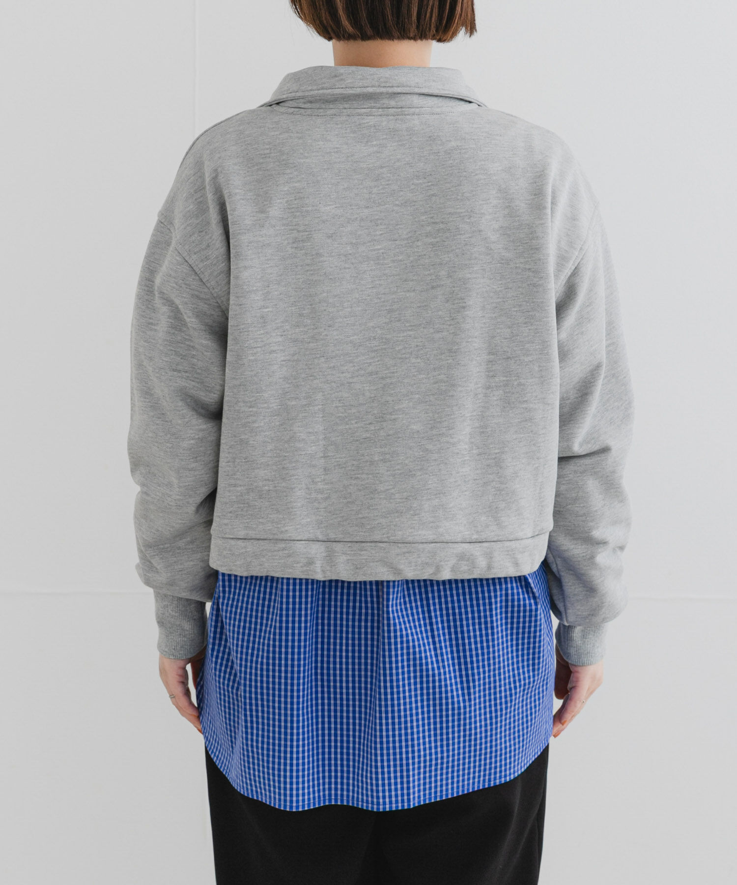 URBAN RESEARCH ROSSO「F by ROSSO　ハーフジップスウェット」|スウェット・ジャージ|