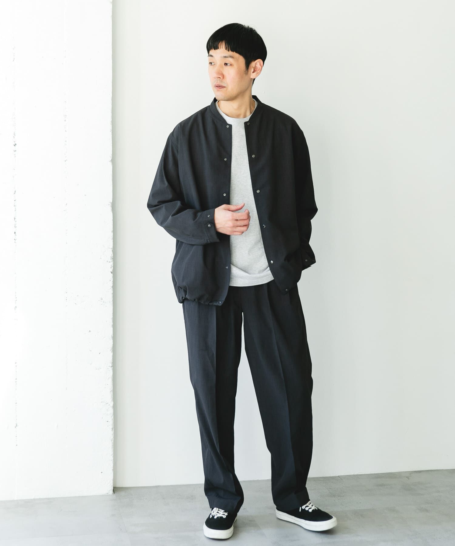 URBAN RESEARCH DOORS「『イージーケア/速乾/UVカット』クイックドライ 2タック ワイドトラウザー」|その他|