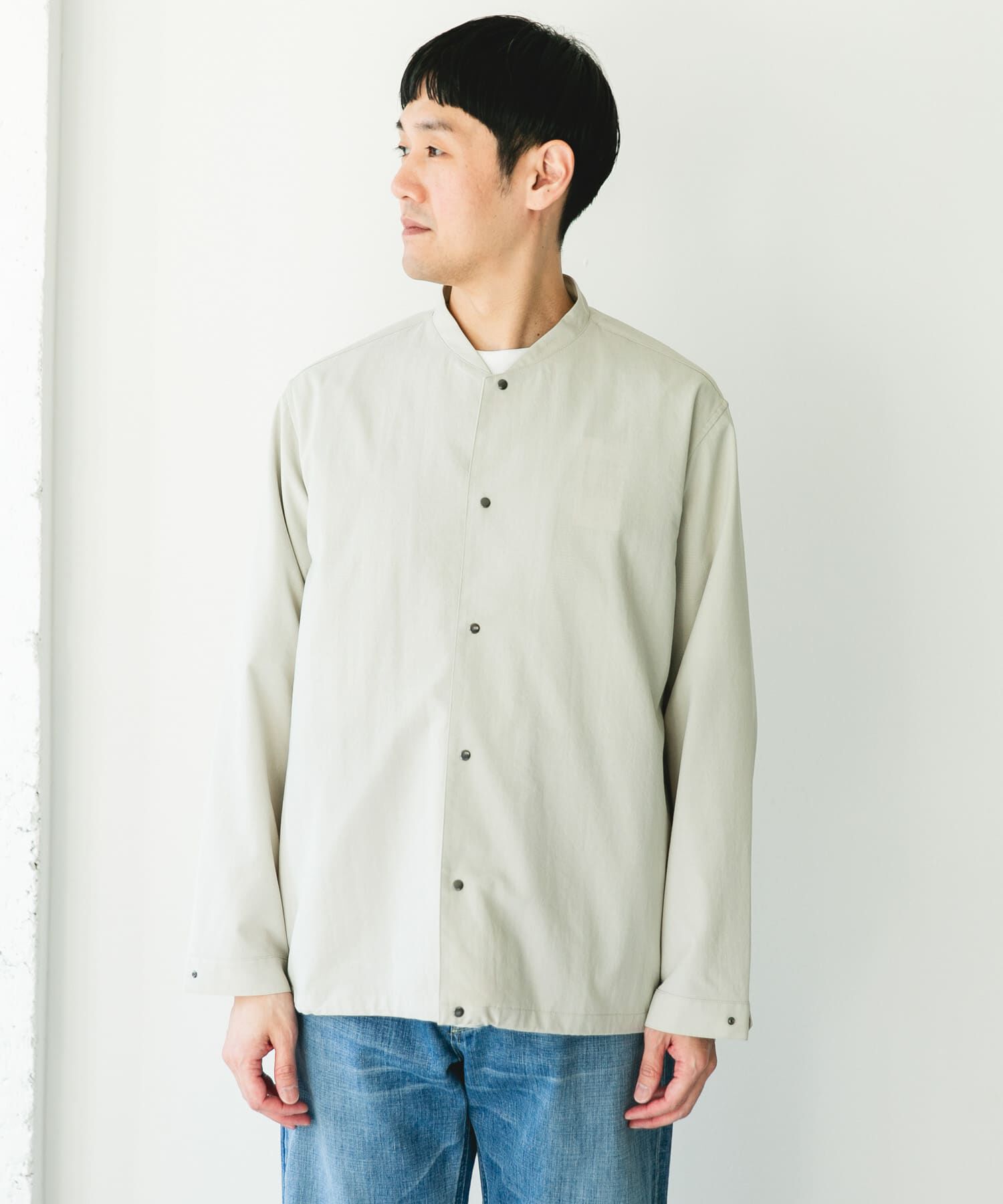 URBAN RESEARCH DOORS「『ｲｰｼﾞｰｹｱ/速乾/UVｶｯﾄ』ｸｲｯｸﾄﾞﾗｲ ﾉｰｶﾗｰﾗｲﾄﾌ  」|ブルゾン・スタジャン|