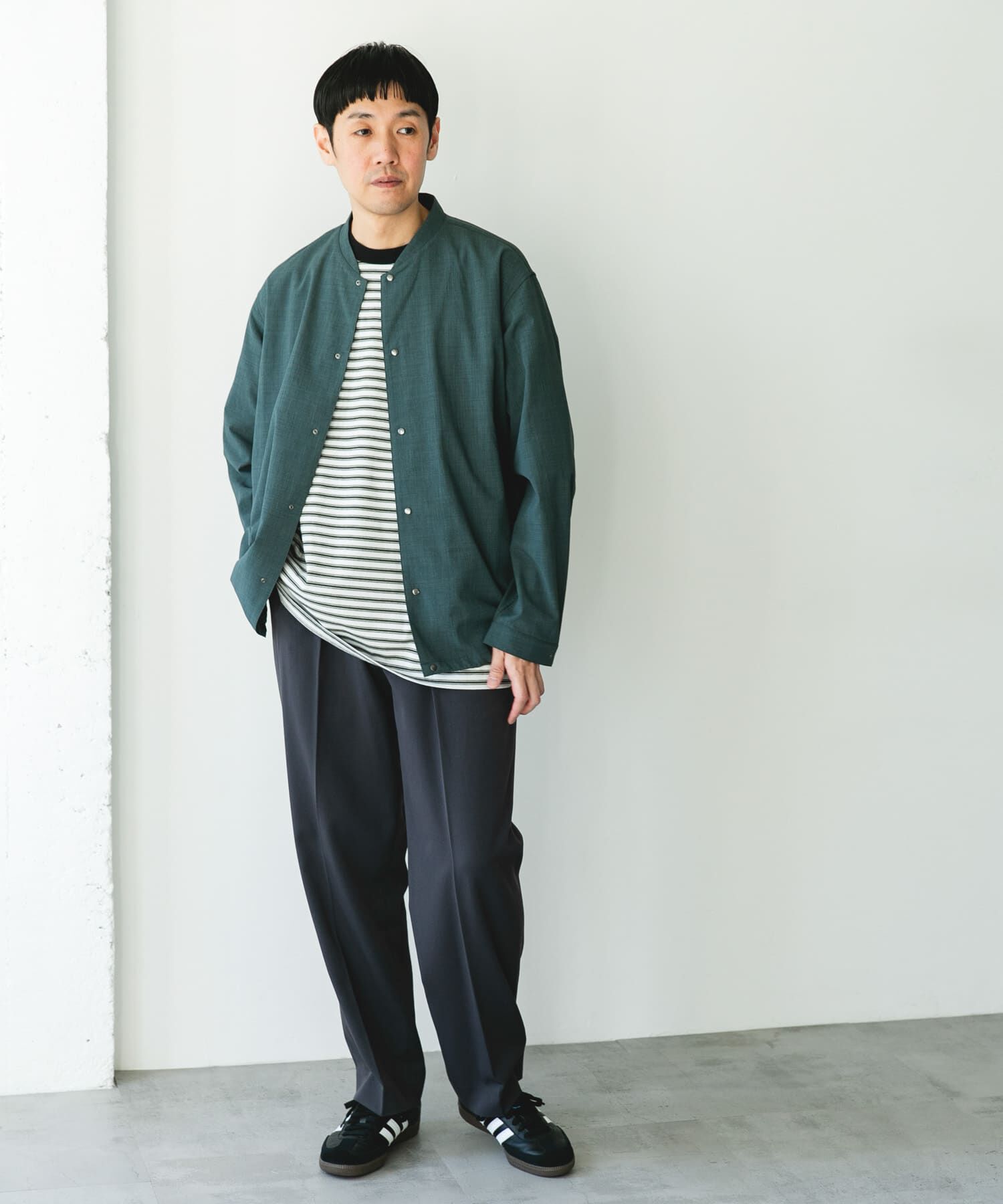 URBAN RESEARCH DOORS「『ｲｰｼﾞｰｹｱ/速乾/UVｶｯﾄ』ｸｲｯｸﾄﾞﾗｲ ﾉｰｶﾗｰﾗｲﾄﾌ  」|ブルゾン・スタジャン|