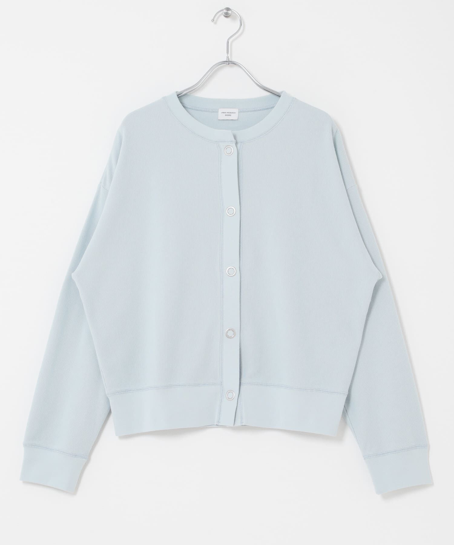 URBAN RESEARCH DOORS「ライトタックフライスカーディガン」|カーディガン|