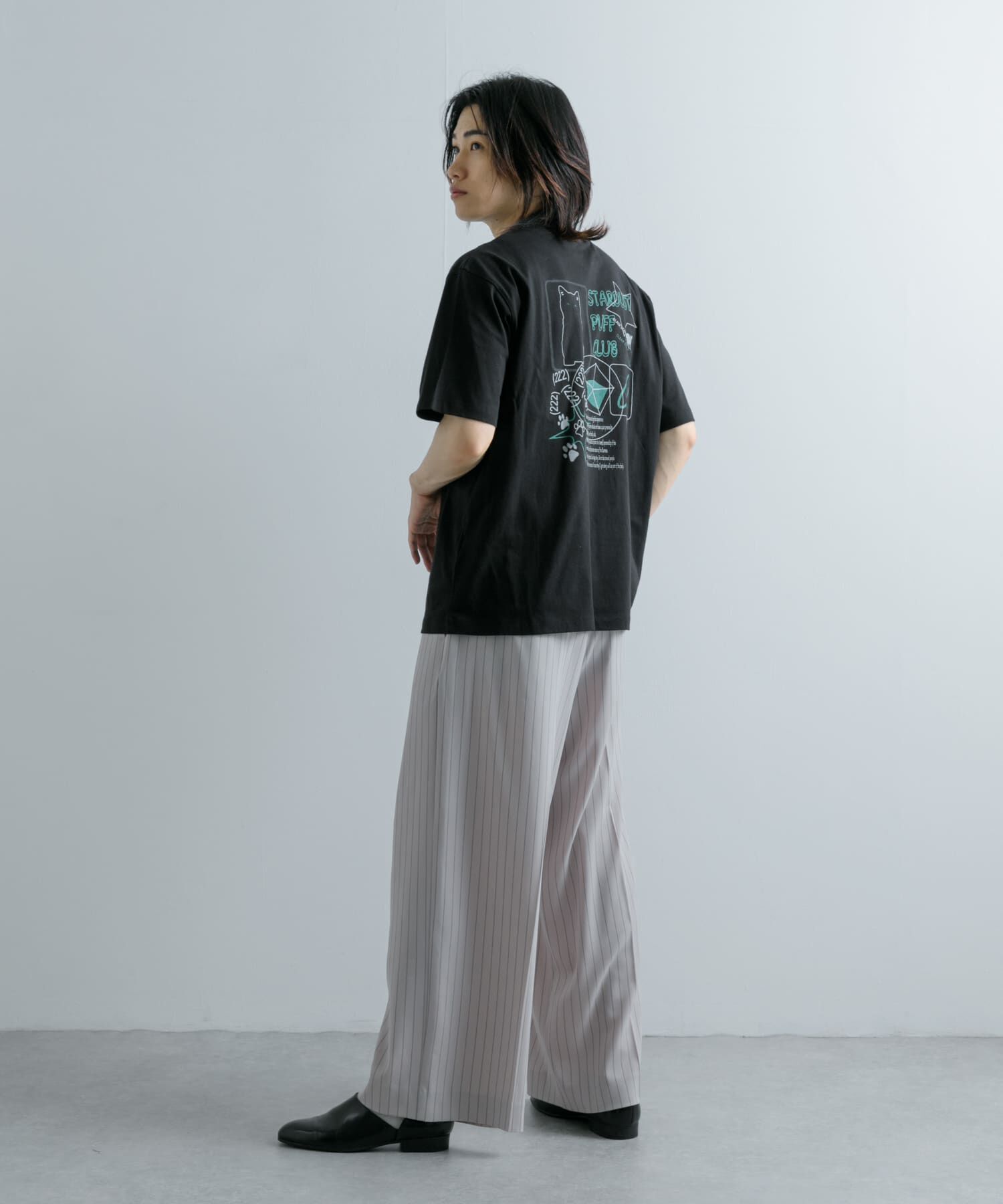 SENSE OF PLACE by URBAN RESEARCH「キャットグラフィックプリントTシャツ B」|Tシャツ・カットソー|