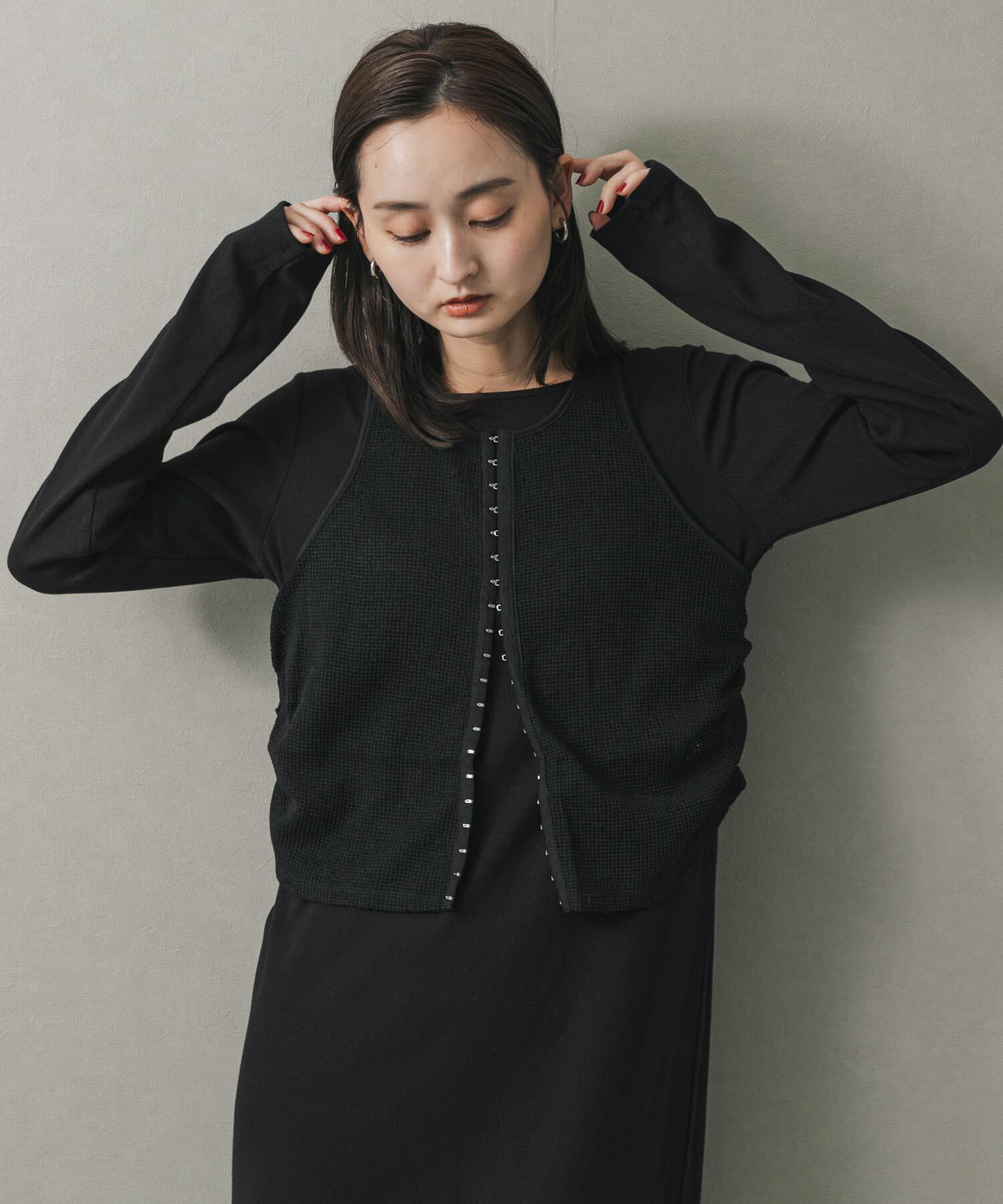 SENSE OF PLACE by URBAN RESEARCH「アメスリレイヤードワンピース」|ワンピース|