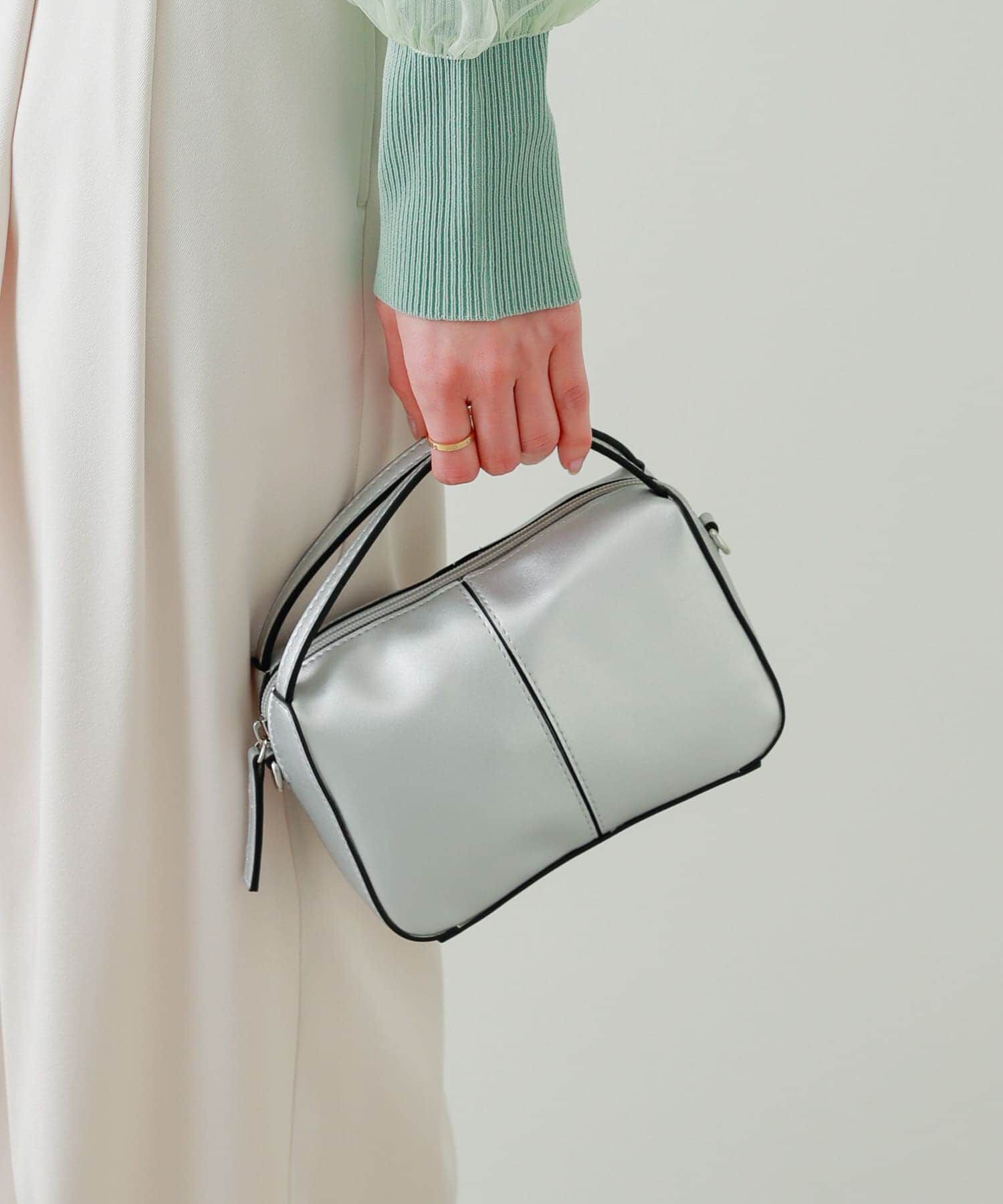 SENSE OF PLACE by URBAN RESEARCH「『防汚』2WAYセンターシームプチショルダーバッグ」|ハンドバッグ|