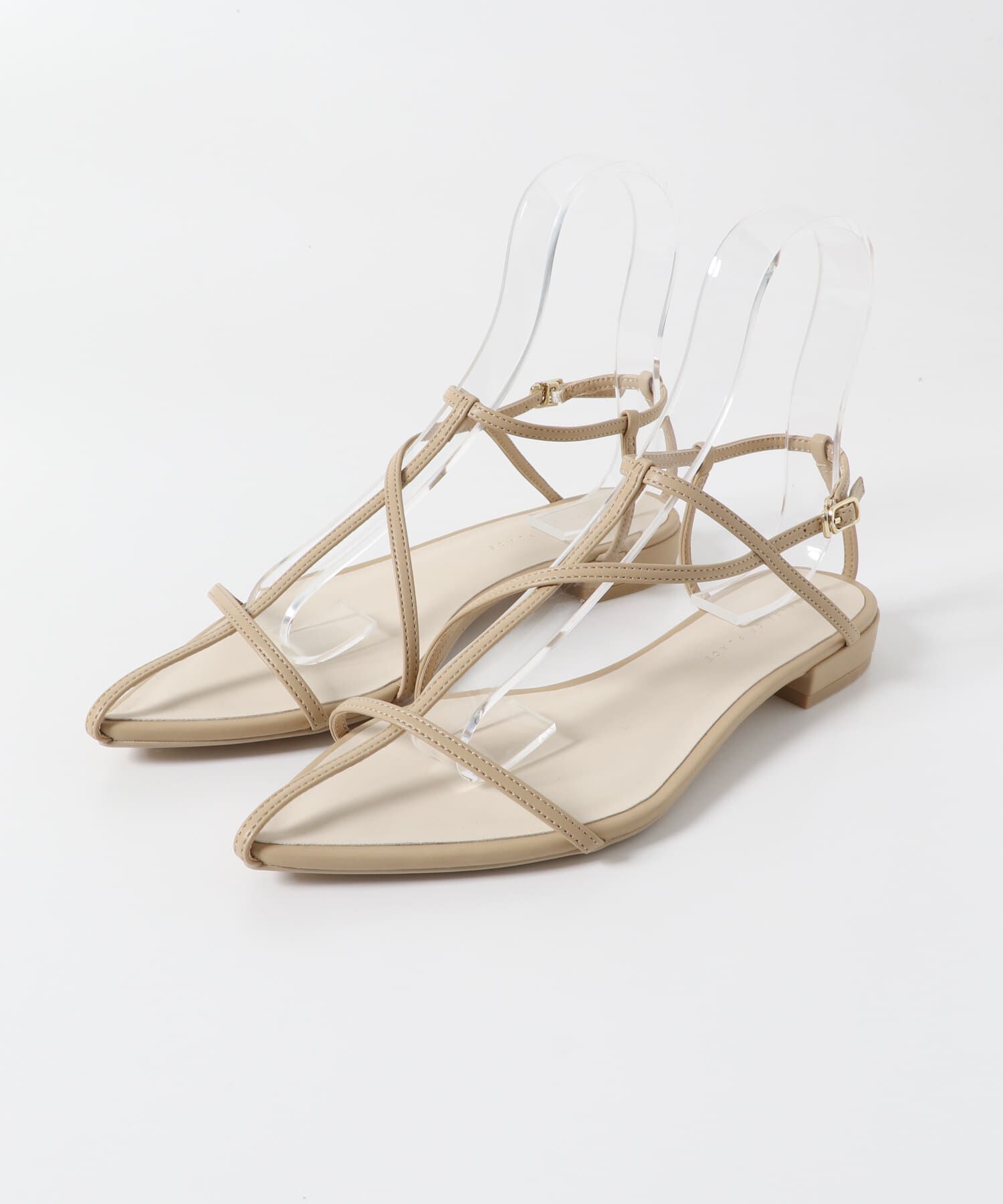 SENSE OF PLACE by URBAN RESEARCH「ポインテッドナローストラップサンダル」|サンダル|