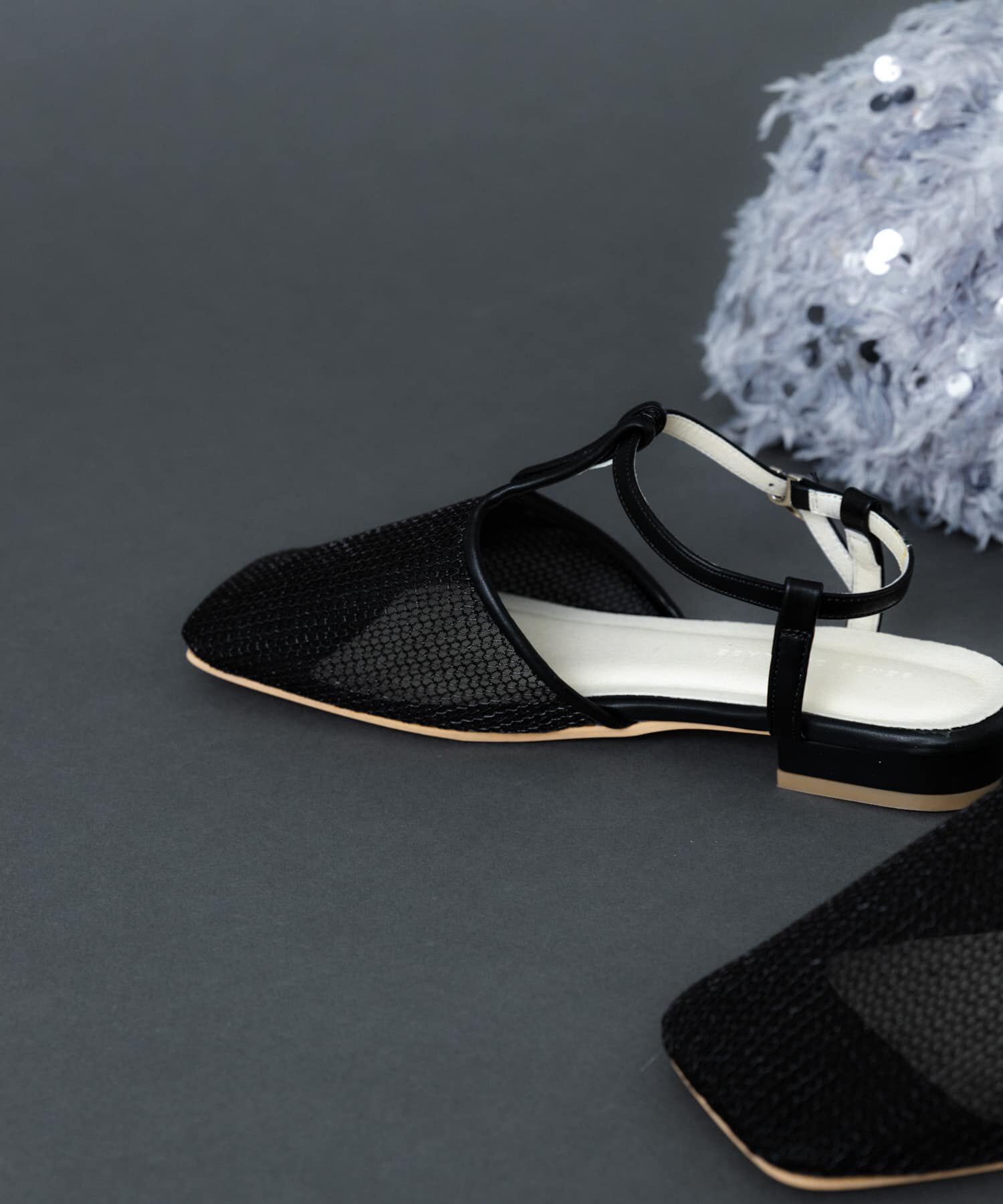 SENSE OF PLACE by URBAN RESEARCH「Tストラップメッシュサンダル」|サンダル|