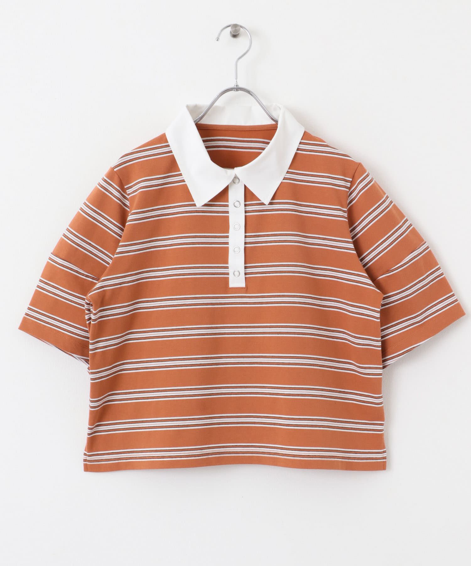 SENSE OF PLACE by URBAN RESEARCH「マルチボーダーカットポロシャツ」|ポロシャツ|