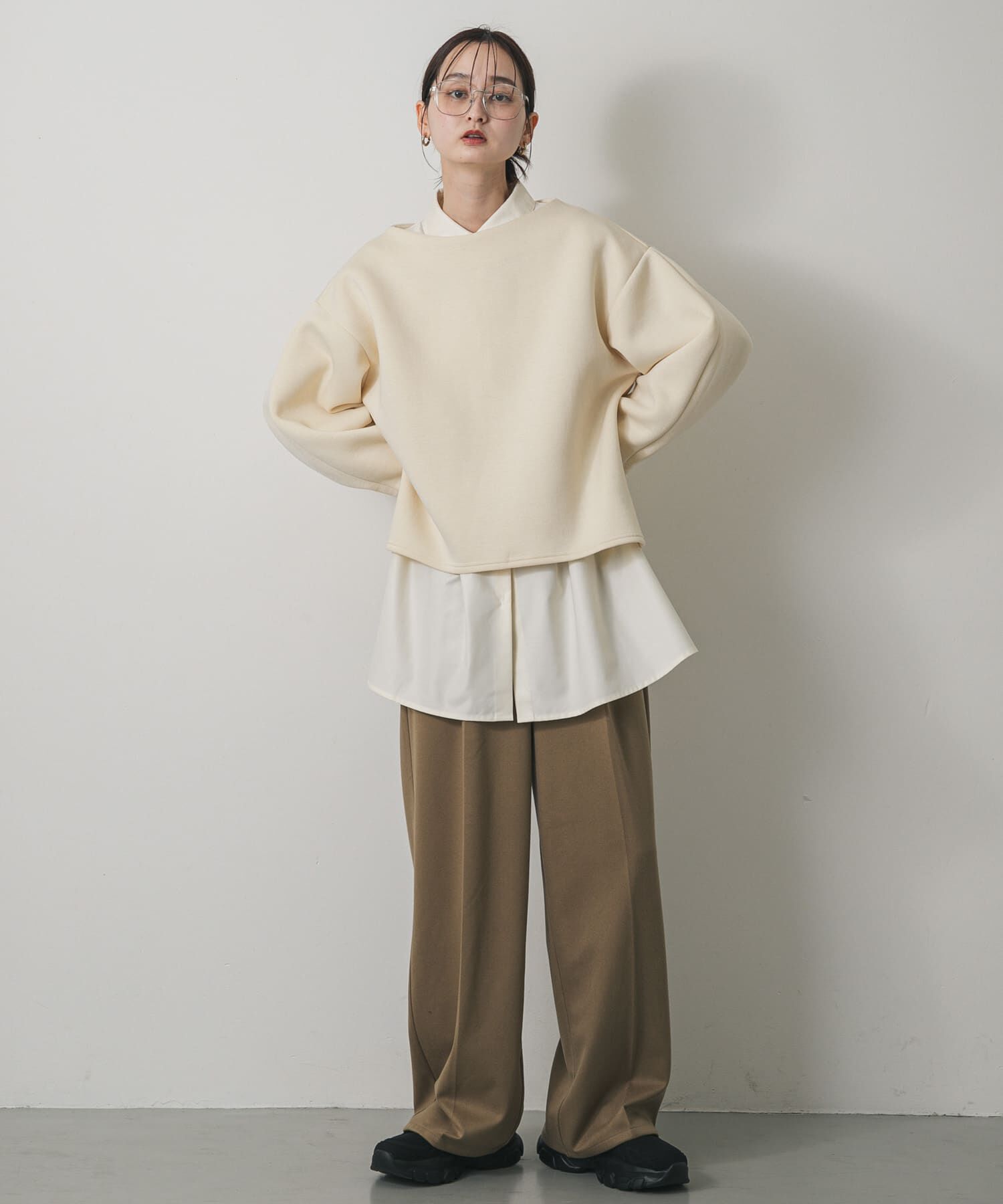 SENSE OF PLACE by URBAN RESEARCH「コクーンスリーブカットトップ」|Tシャツ・カットソー|