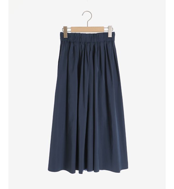  「リバーシブルタフタギャザースカート」|スカート|