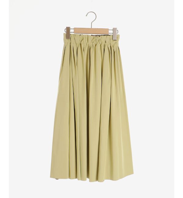  「リバーシブルタフタギャザースカート」|スカート|