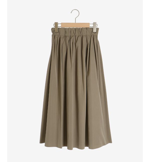  「リバーシブルタフタギャザースカート」|スカート|