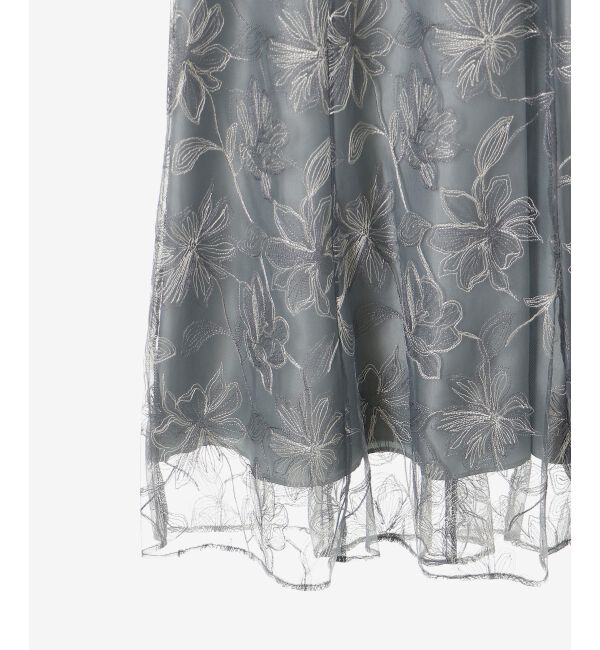 le.coeur blanc「シャーリングスリーブレースドレス」|ドレス|